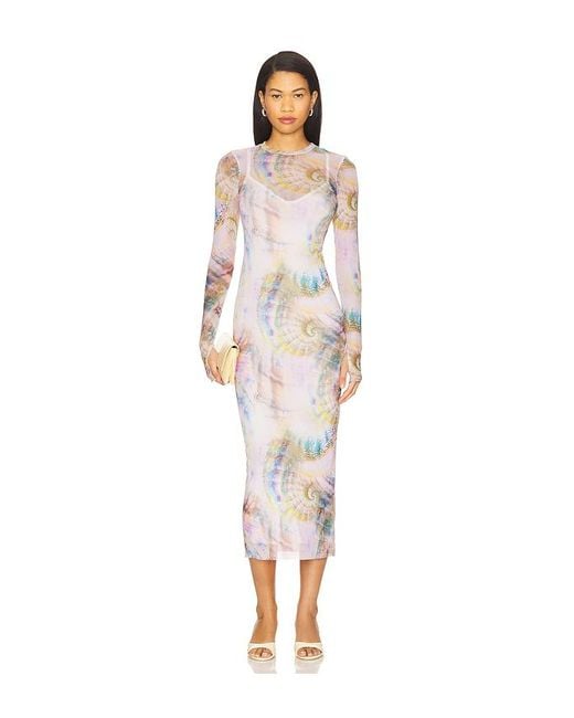 AFRM White Ashland Dress