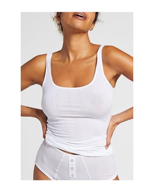 Negative Underwear White Whipped A-Top