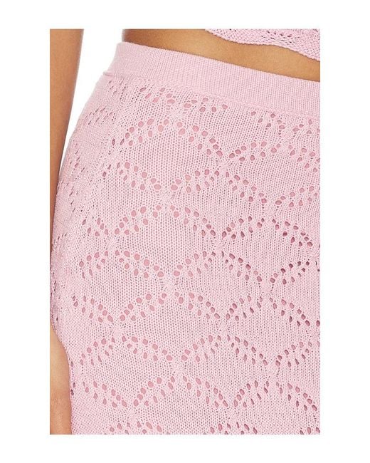CAPITTANA Pink Christy Skirt