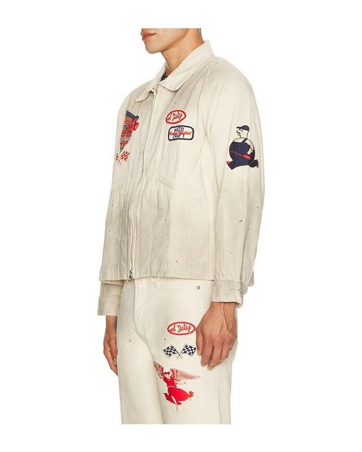 Samuel Zelig Natural Service Zip Jacket for men