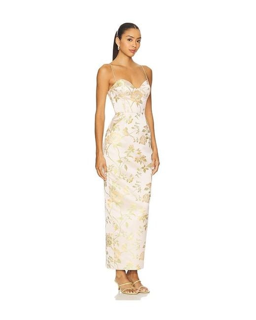 SAU LEE White Marielle Dress