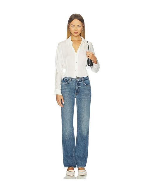 Hevron White Regine Top