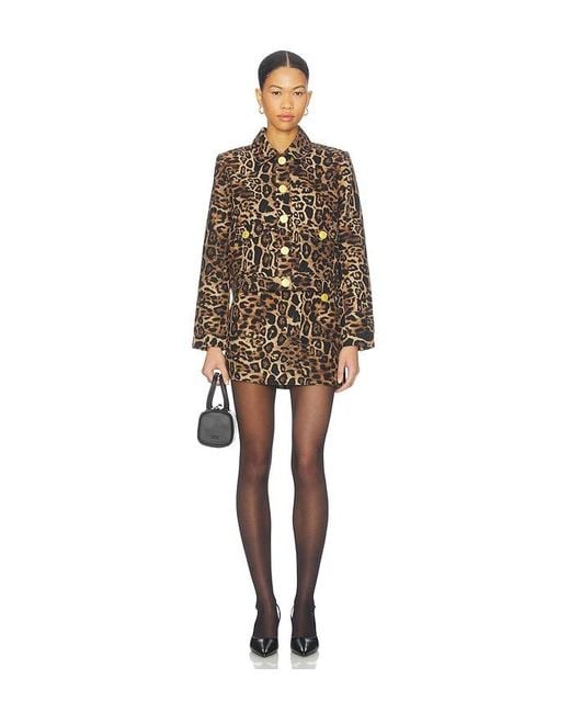 L'Agence Black Cyra Low Rise Mini Skirt