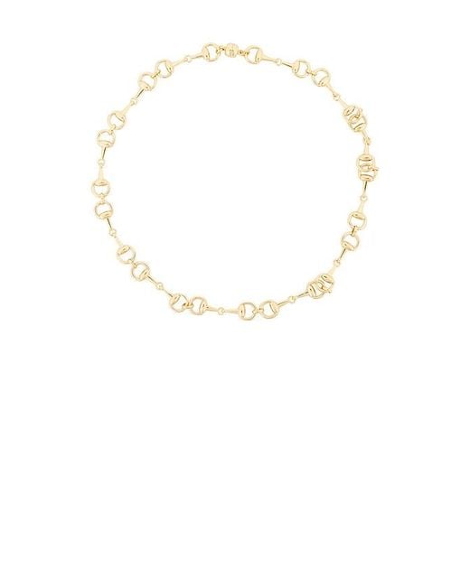 Luv Aj Black The Horsebit Necklace
