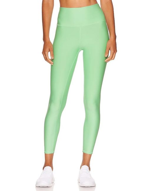 Slacks and Chinos Leggings Womens Clothing Trousers Alo Yoga Alo Yoga High-waist Airbrush Legging in Green 