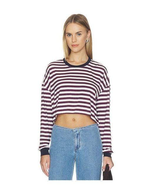 WeWoreWhat Red Baseball Longsleeve