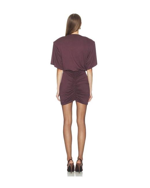 ANDAMANE Red Lennox T-Shirt Mini Dress