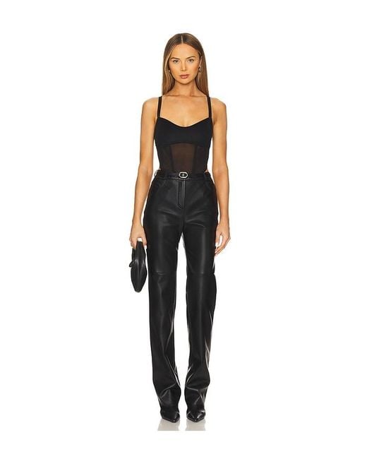 OW Collection Black Serenity Top
