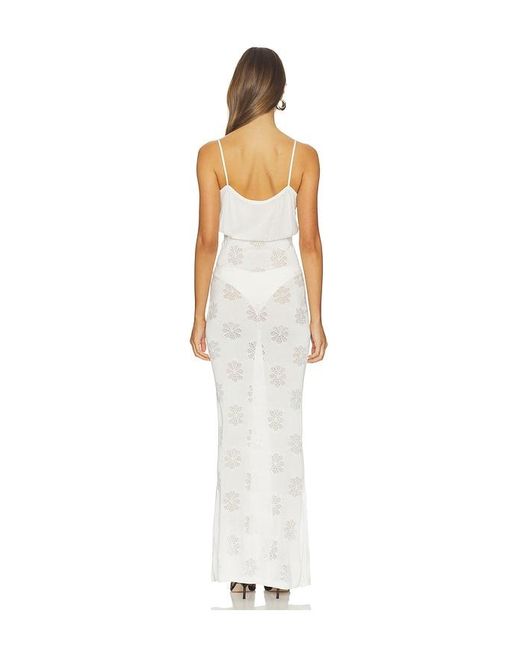 Asta Resort White Cecilia Maxi Dress