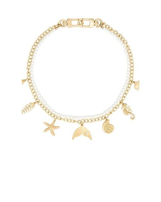 Lovers + Friends Black Nellie Necklace