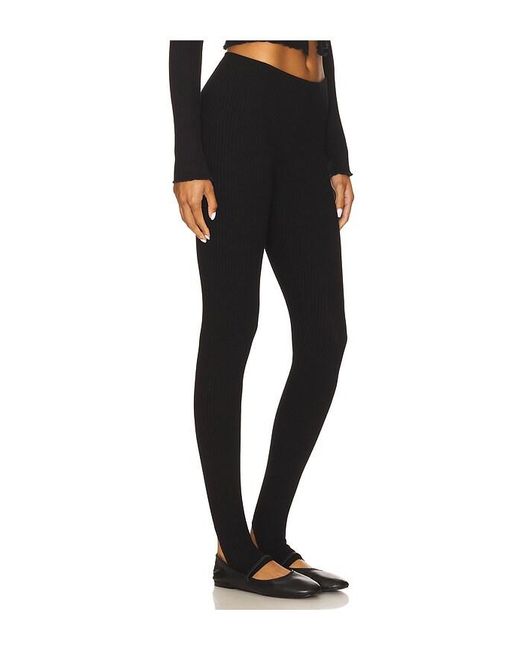 Only Hearts Stirrup Leggings Black
