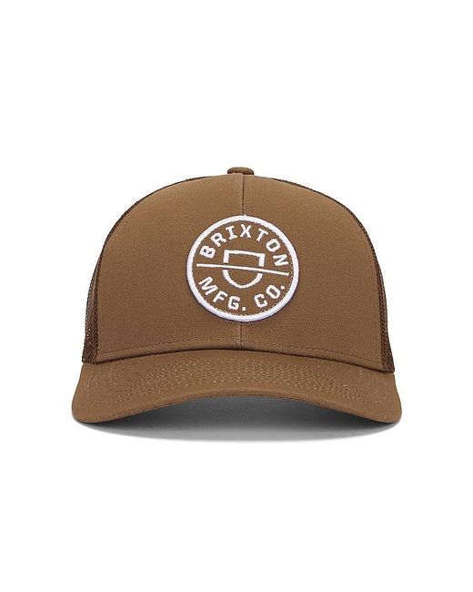Brixton Natural Crest Netplus Mp Trucker Hat for men