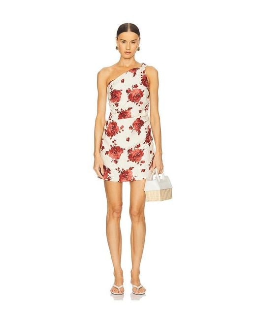 Faithfull The Brand White Marga Mini Dress