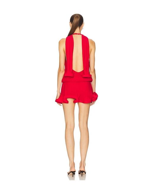 ROWEN ROSE Red X Revolve Abito Dress