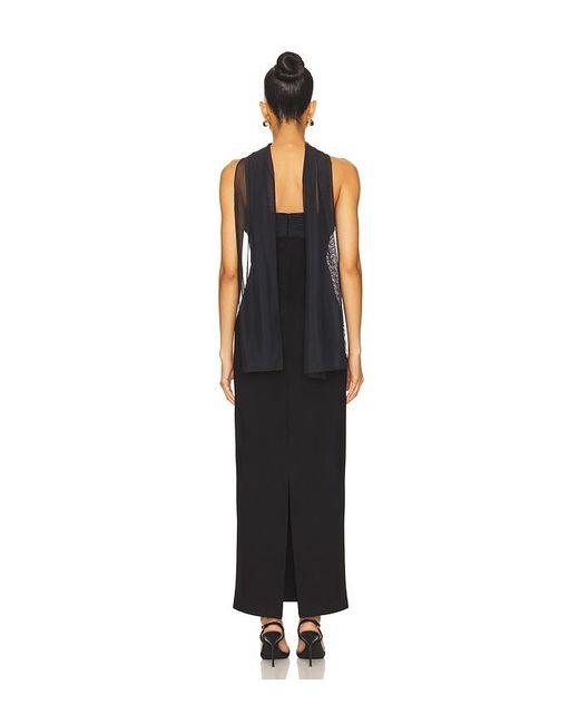 superdown Black Tierra Maxi Dress