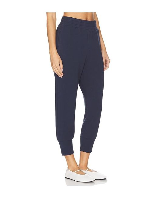 Varley Blue Hose Mit Saumdetail The Slim
