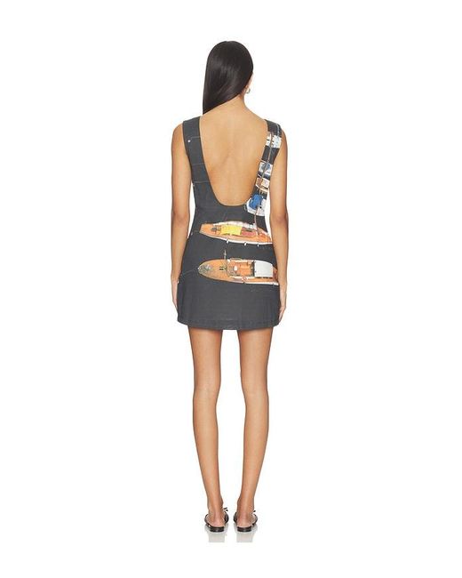 YELLOW THE LABEL Multicolor X Revolve Chloe Linen Dress