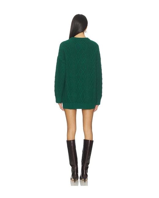 Show Me Your Mumu Green Canyon Tunic Sweater Dress