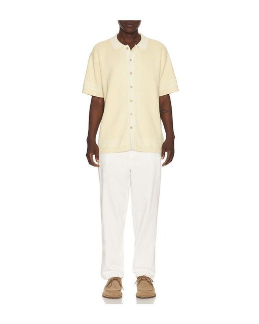 Critical Slide Natural La Playa Knit Shirt for men