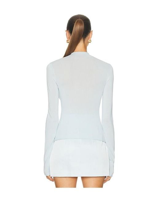 Jersey Pauline En Color Bebe Azul Talla (También En Xs, Xxs, S, M, Xl) Camila Coelho de color White