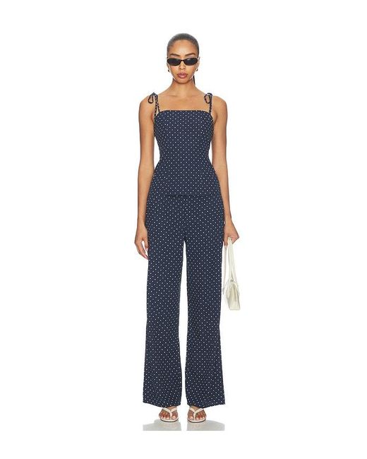 MORE TO COME Blue Chantelle Pant