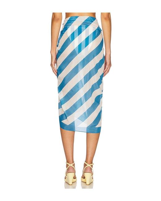 Solid & Striped Blue Rock