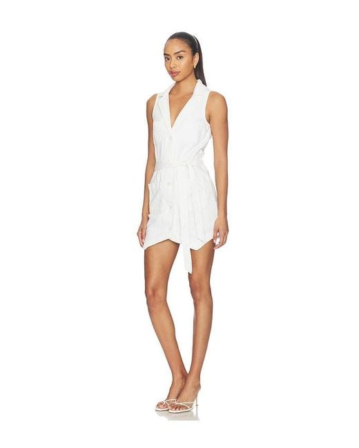 Show Me Your Mumu White Fairfield Vest Dress