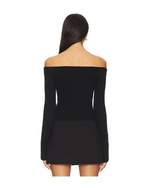 MAJORELLE Black Leonie Sweater