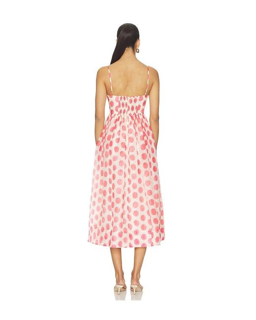 Cara Cara Pink Pero Midi Dress