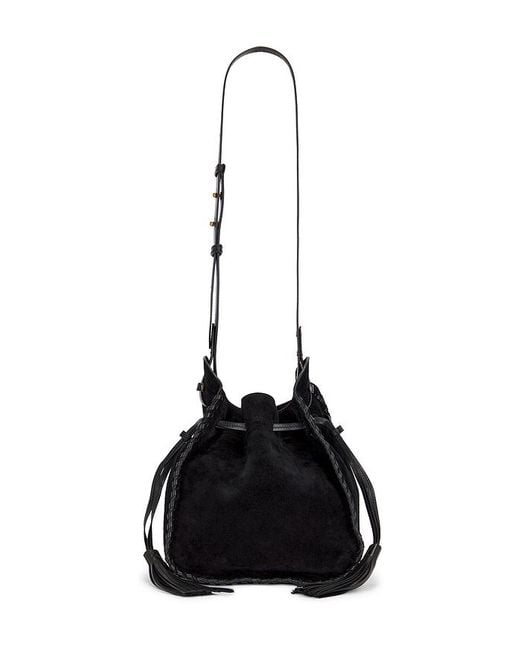 Isabel Marant Black Silao Bucket Bag