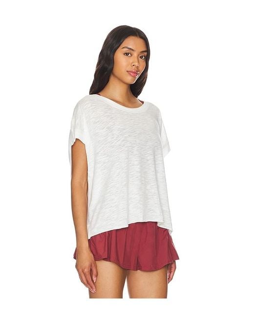 Free People White X Fp Movement My Time Tee