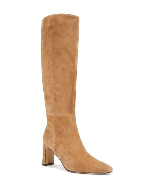 Sam Edelman Brown Sylvia Wide Calf Boot