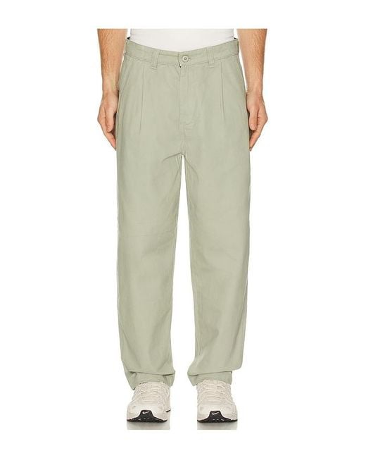 Huf Green Cromer Trouser for men