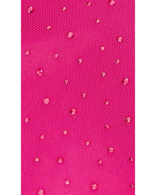AFRM Pink Milo Rhinestone Bodysuit