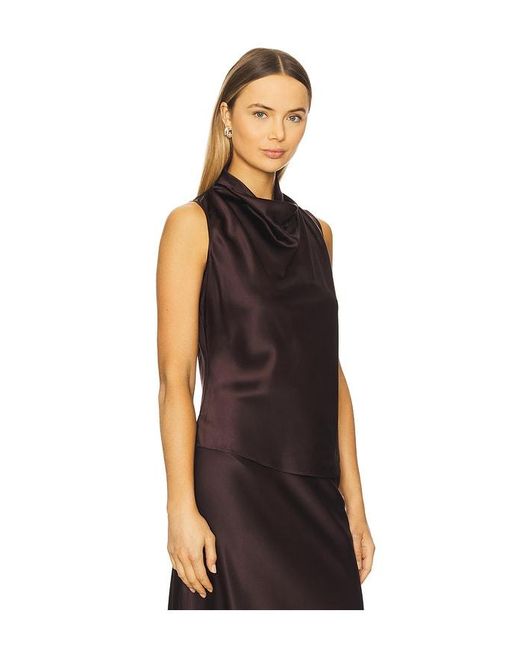 Veronica Beard Black Tam Top