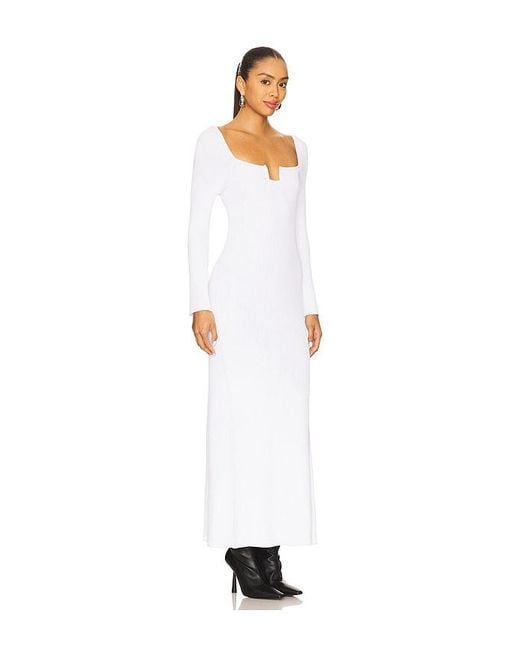 Bevza White Kate Long Dress