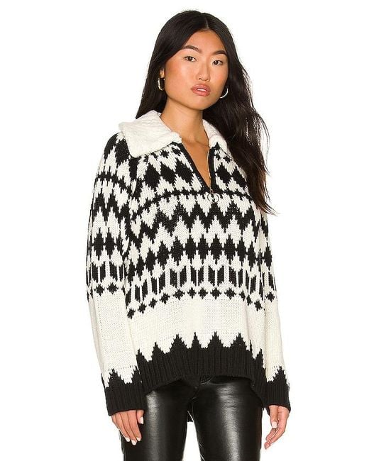 Show Me Your Mumu Black Sun Valley Pullover