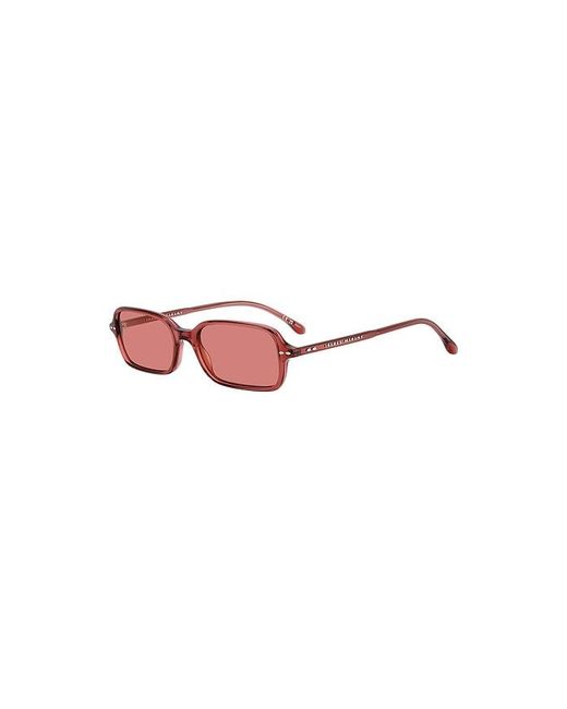 Isabel Marant Red Square Sunglasses