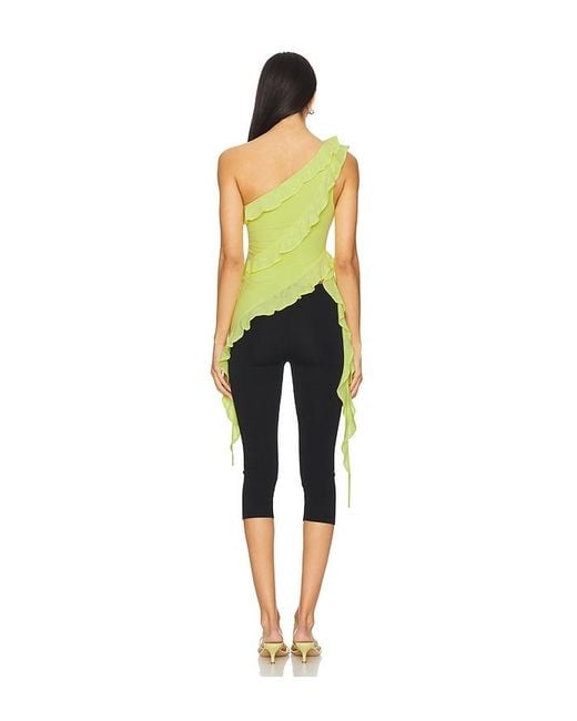 AFRM Yellow Vivica Top