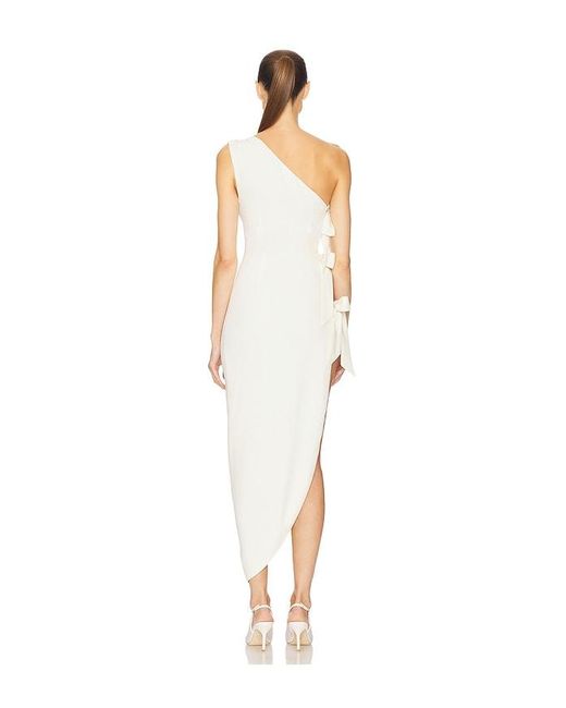 Helsa Natural The Seline Dress With Bows