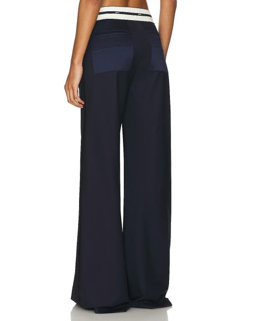 Monse Inside Out Trousers Blue