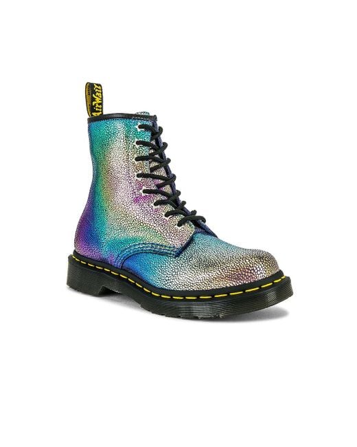 dr martens black 1460 pascal duo chrome boots