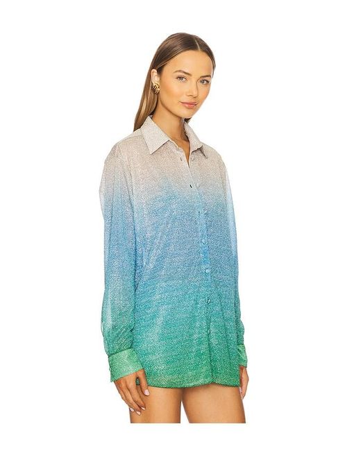 Oseree Blue Lumiere Shade Top