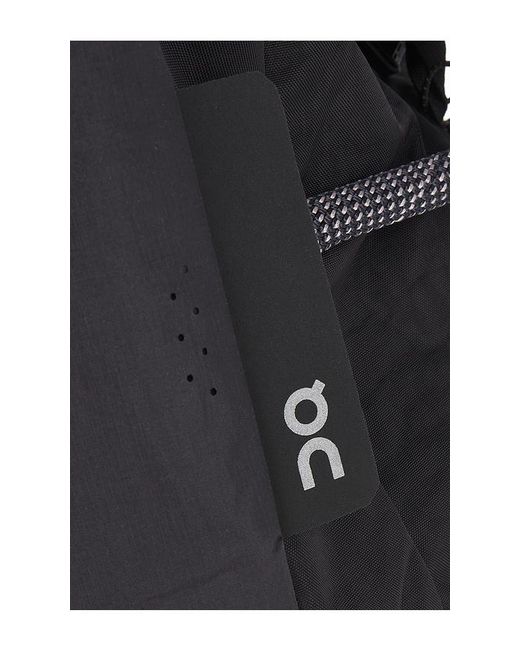 On Shoes Black Track Pack 40L Elite for men