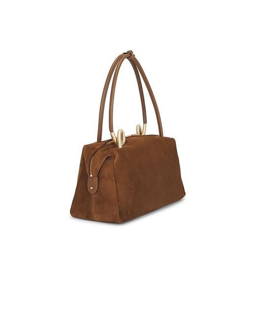 Cult Gaia Brown Azariah Satchel