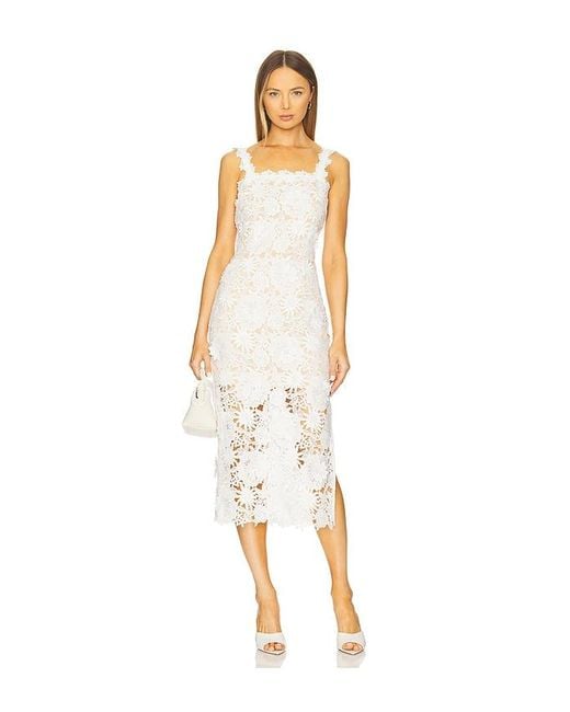 Generation Love White Midi-Kleid Marnee