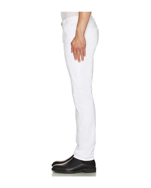 Monfrere White Brando Jeans for men