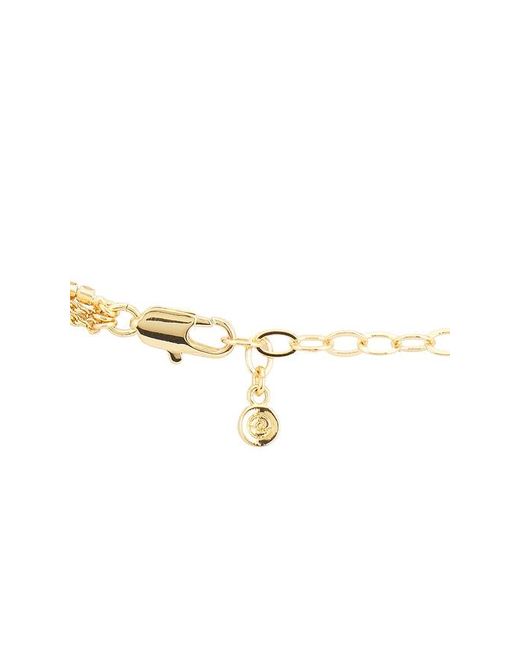 Ettika White Layered Pearl Pendant Necklace