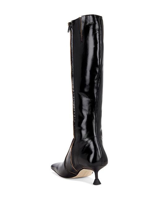 Miista Black Boot Vikki Tall
