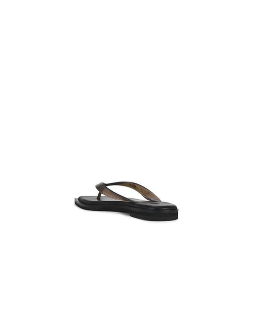 Dirt Black Flip Flops
